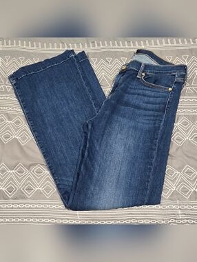 7 For All Mankind Dojo Flare Jeans Size 32